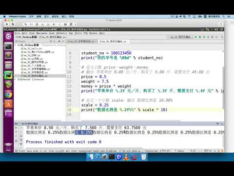 黑马程序员 Python 教程： 077 变量的输入输出 12 格式化输出%及小结
