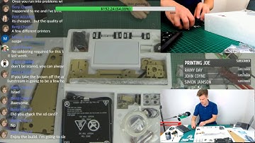 LIVEbuilding - Anet A8 sub $150 3D Printer - First part