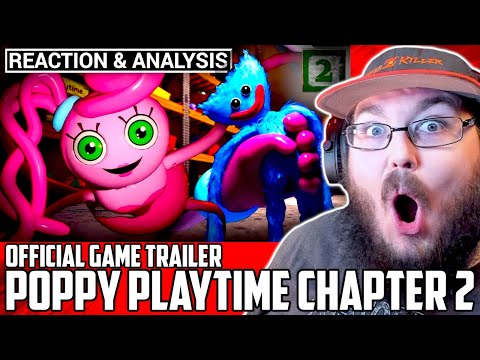 Poppy Playtime Chapter 2 : Gameplay Trailer (Full Analysis & Reaction) 