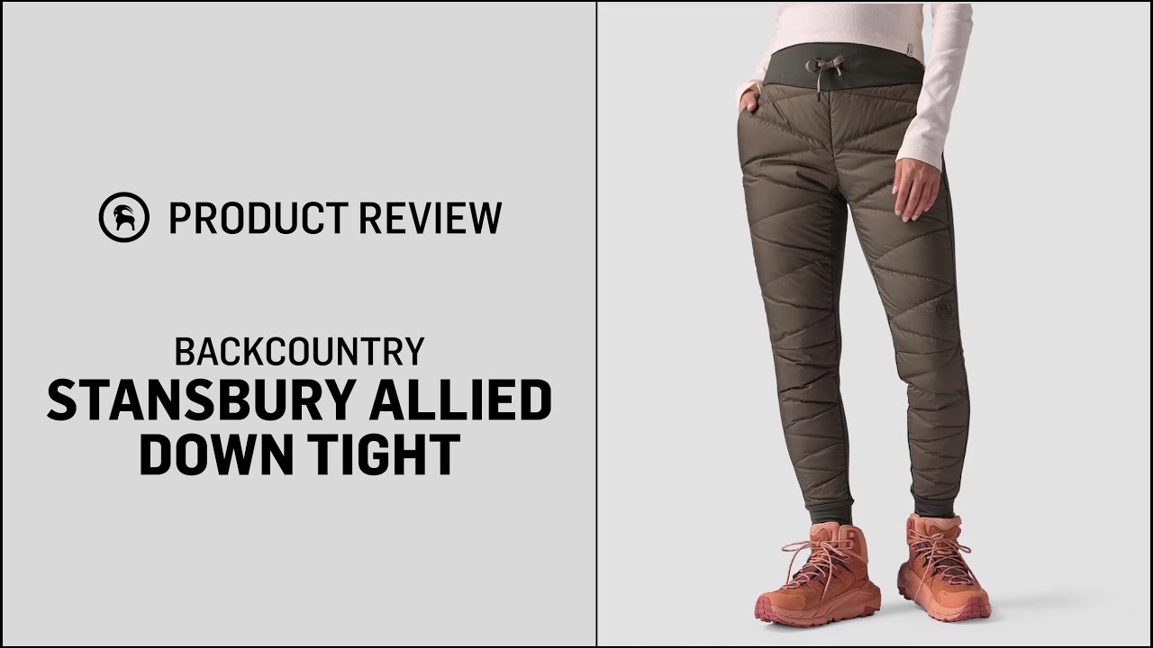 Backcountry Women's Stansbury ALLIED Down Tight | GH Review - YouTube