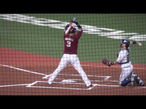 東北楽天ゴールデンイーグルス 浅村栄斗選手 空振り三振 第1打席 VS オリックスバファローズ 2021/10/20