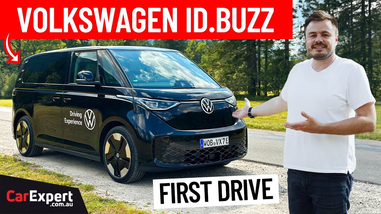 Driving the mythical ID.BUZZ, VW's new electric bus