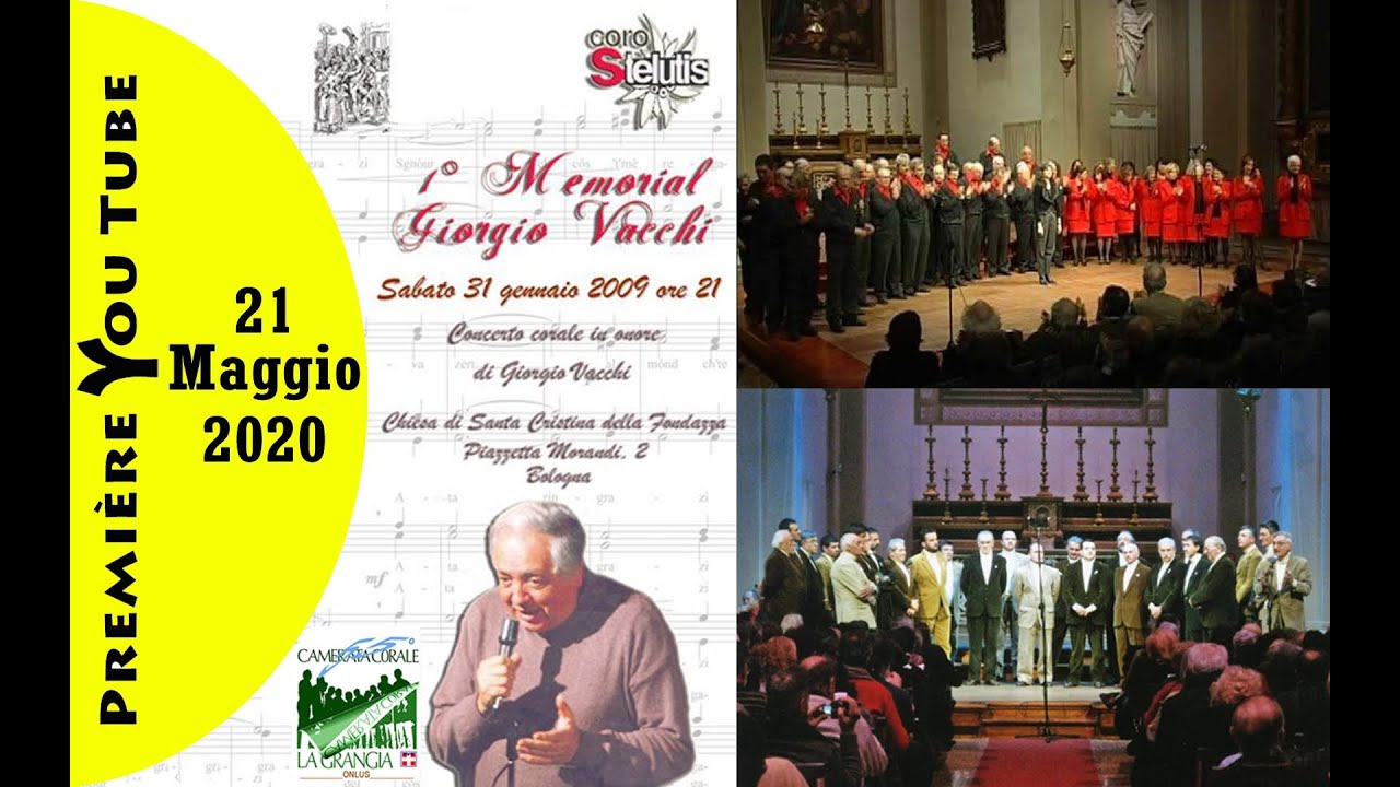 1° Memorial Giorgio Vacchi  - Ospite la Camerata Corale La Grangia di Torino