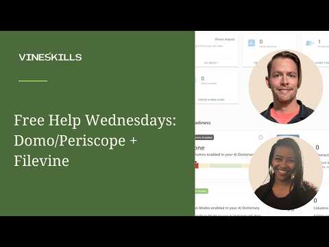 Free Help Wednesdays: Domo/Periscope + Filevine