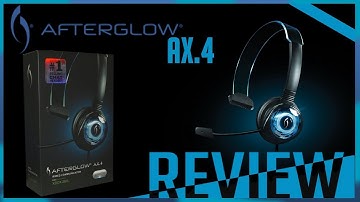 AfterGlow AX.4:  XBOX 360 Headset | Unboxing And Review