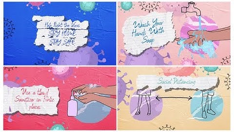 Handmade 4k Corona Virus Explainer After Effects Templates