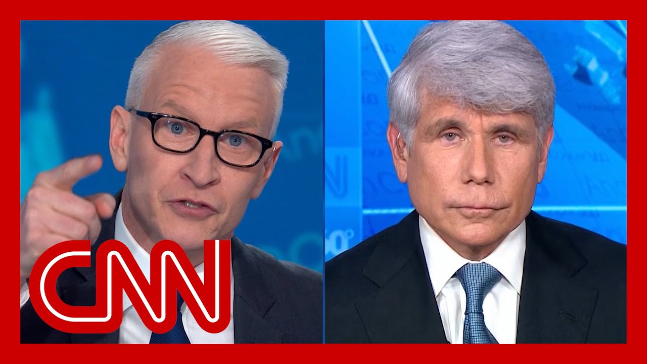 Anderson Cooper on Rod Blagojevich claim Just nuts