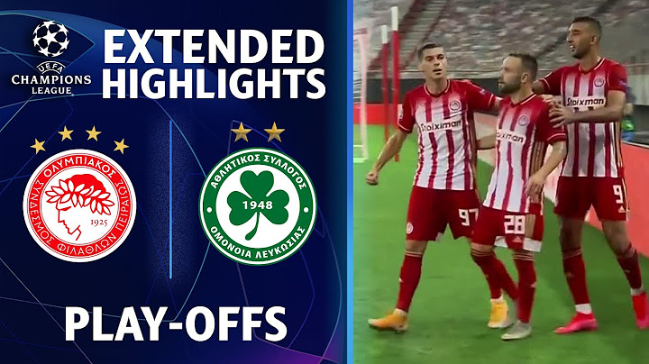Olympiakos vs. Omonia Nicosia | Play-off First Leg | Champions League Highlights