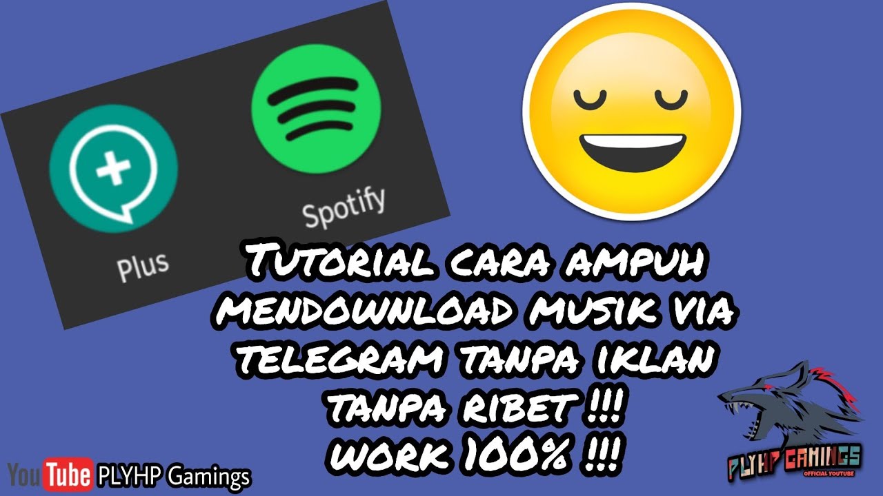 Cara Unduh Musik Spotify via Telegram tanpa ribet . WORK 100% !!! - YouTube