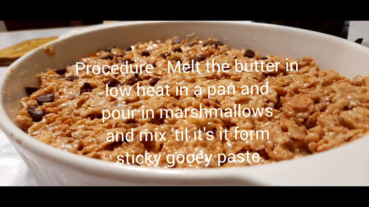 Special K Treats Very simple recipe YouTube