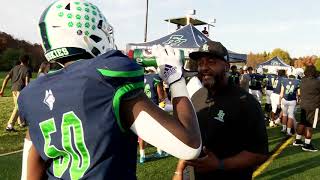 Maret Frogs @ Flint Hill Huskies football 2022, Track Meet on the football field