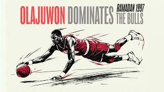 HAKEEM OLAJUWON DOMINATES MJ & THE BULLS WHILE FASTING