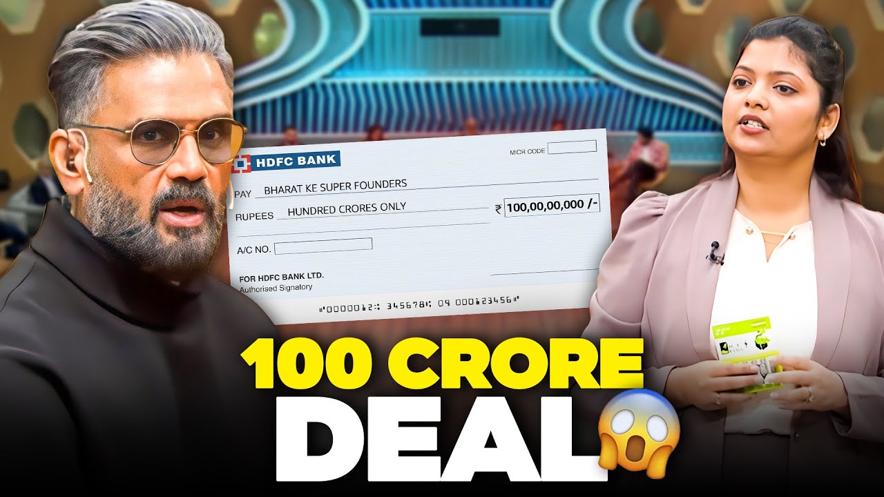 100 Crore Valuation Deal Ne Judges Ko हिला दिया😱| Suniel Shetty | Bharat Ke Super Founders #mxplayer