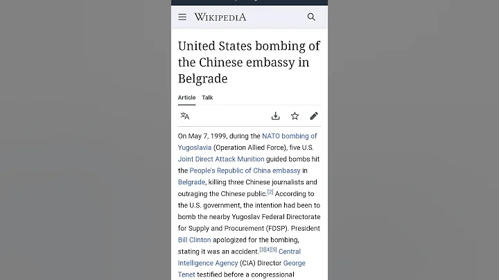 When USA bombed the Chinese Embassy in Europe | By Prashant Dhawan - DayDayNews