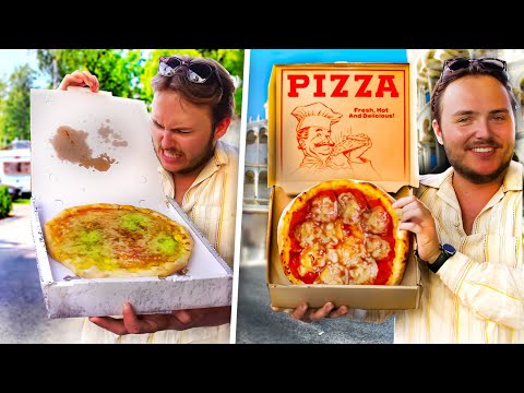 I ordered the worst pizza in Italy