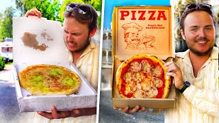 Ich habe die schlechteste Pizza in Italien bestellt