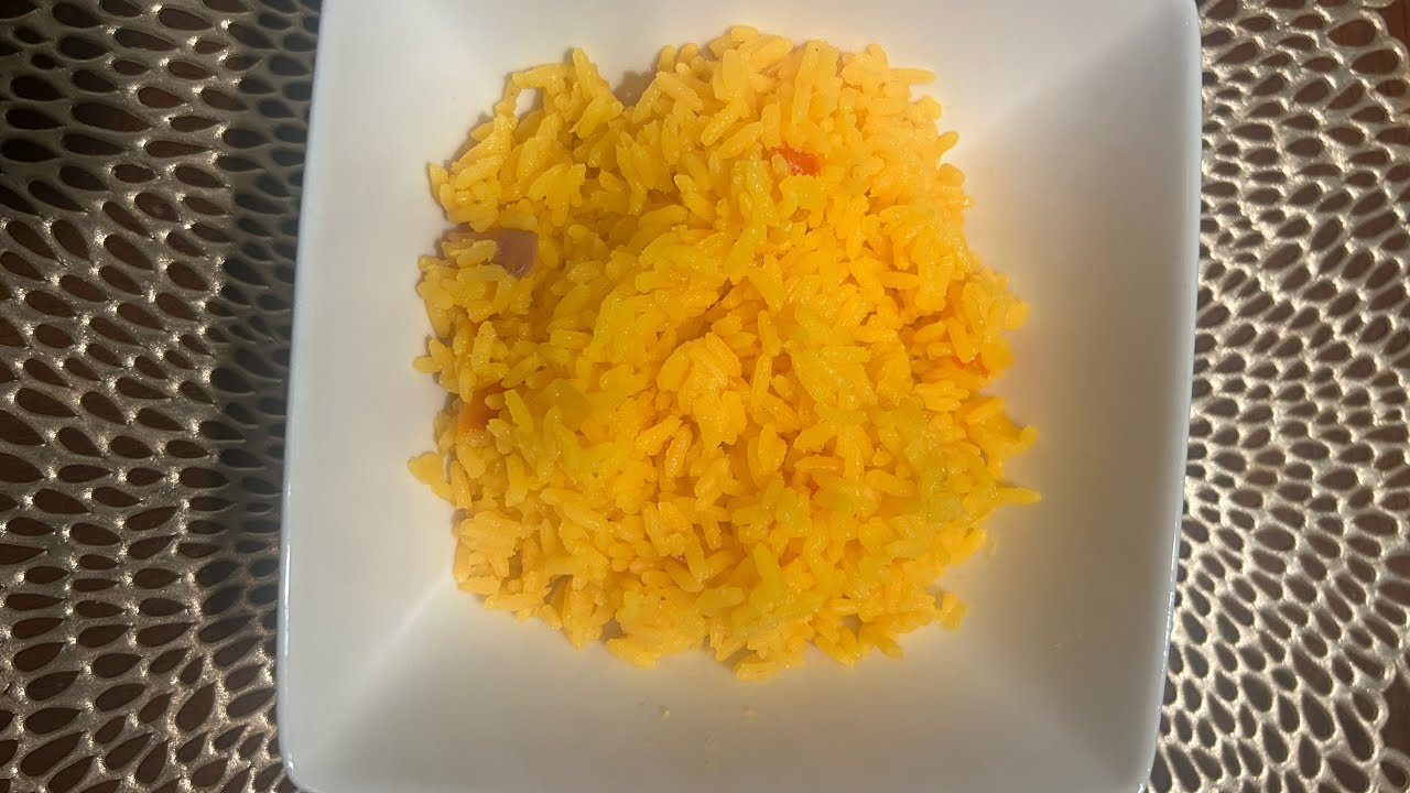 Homemade Yellow Rice - YouTube