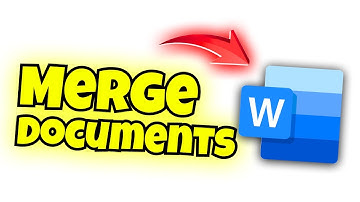 how to merge documents in word