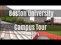 Boston university campus tour  study in usa  fellow brownie