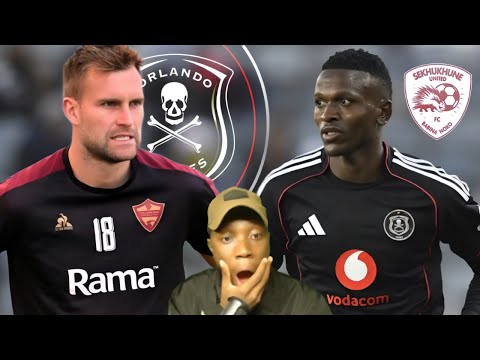 DEADLINE SIGNING Orlando Pirates To Sign De Jong Mashiole LOAN To Sekhukhune Utd