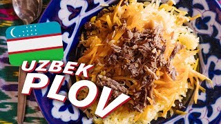 How to Make Rice Pilaf (Uzbek Plov) from Uzbekistan