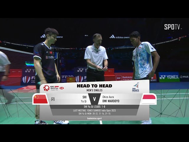 [BWF] MS - Semifinals｜SHI Yu Qi vs C.A.DWI WARDOYO H/L | YONEX FRENCH OPEN 2024 class=