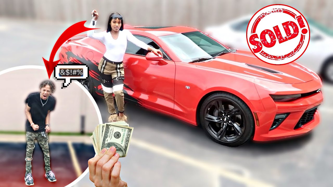 I SOLD MY BOYFRIEND CAR (TOO FAR) - YouTube