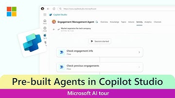 AI Tour Demo: Copilot Studio and Pre-built Agents
