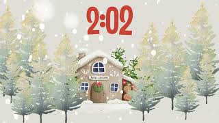4 Minute Christmas Timer  | Winter Forest | Winter Timer