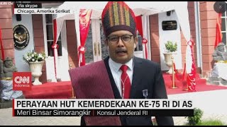 Perayaan HUT Kemerdekaan ke-75 RI di AS