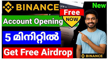 How To Create Binance Account | Binance Account Opening in Malayalam 2025, Binance  KYC Verification