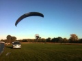 Crazy powered parachute takeoff