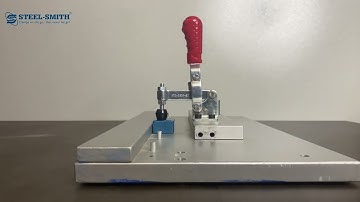 Toggle Clamp - Vertical Hold Down Action Fixed Spindle Flanged Base