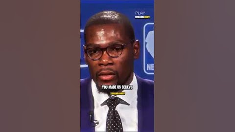 Kevin Durant Wholesome MVP moment #nba #shorts #fypシ