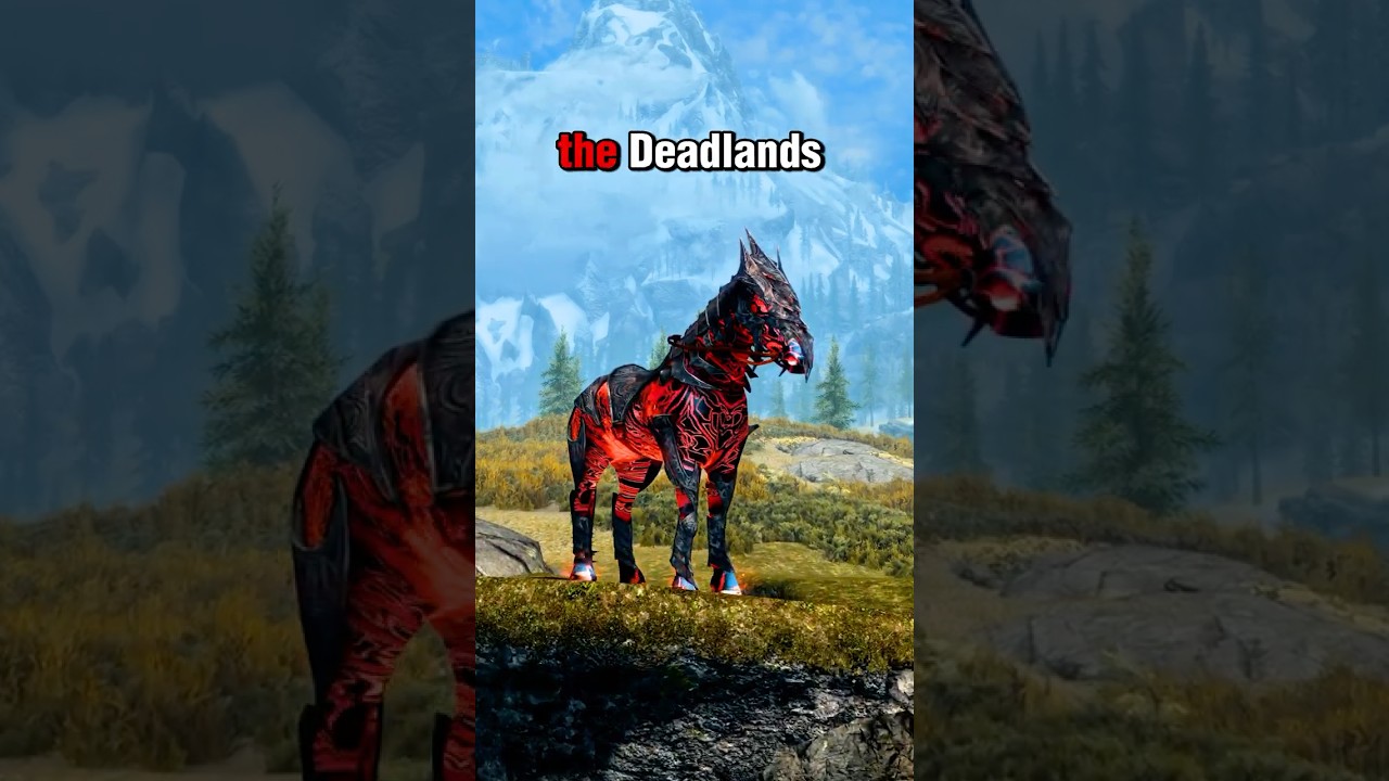 Как получить даэдрического коня в Skyrim 