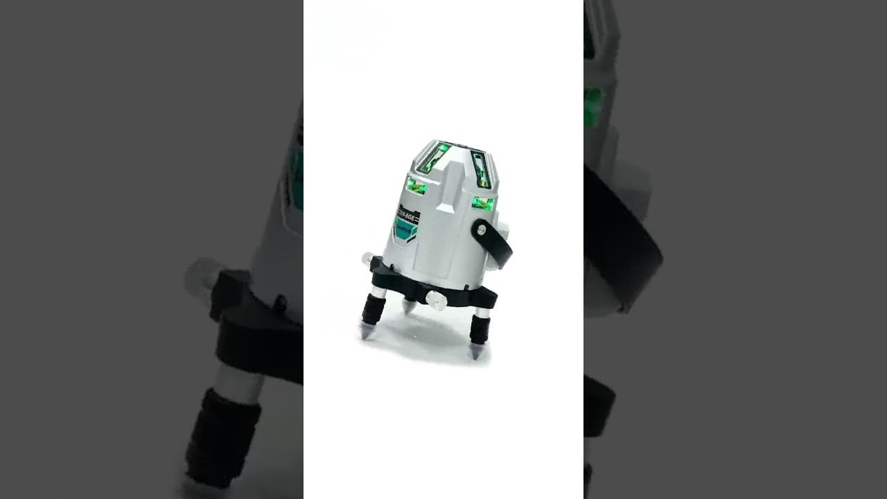 Auto-leveling laser level