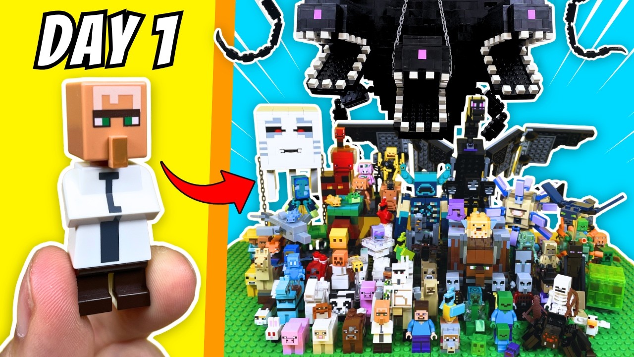 I Collected Every Lego Minecraft Mob...