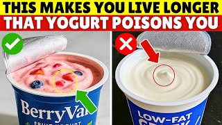 Over 65? 4 WORST Yogurts You Should NEVER Eat and 4 You MUST Eat Daily | Senior Health Tips