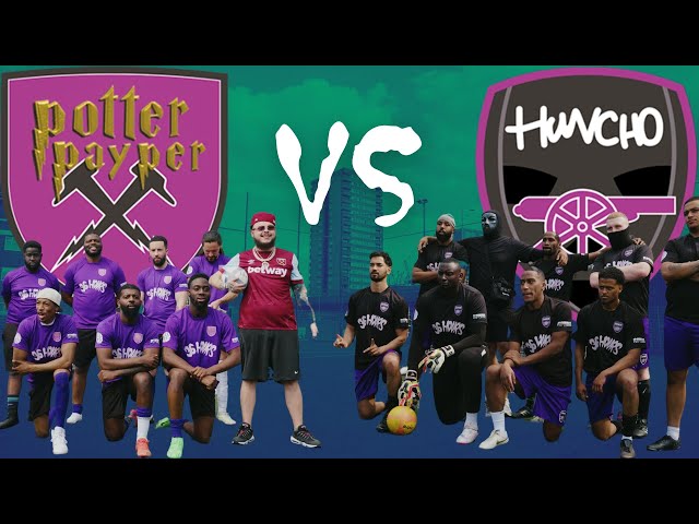 Potter Payper Vs M Huncho | 36 Hours Football Match | Link Up TV class=