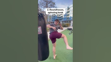 Stun your opponent with these kick combos #martialarts #taekwondo #karate #muaythai #kickboxing