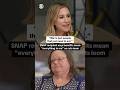 SNAP recipient says benefits mean "everything to me" as cuts loom #shorts