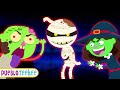 Noche de miedo de Halloween | canciones infantiles espeluznantes | Pueblo Teehee