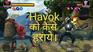 How to defeat Havok MCOC Hindi