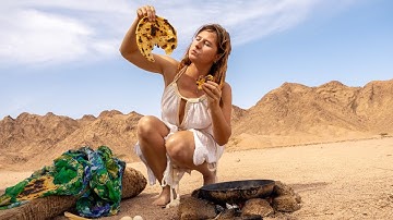 Solo Camping Adventure in Sahara Desert