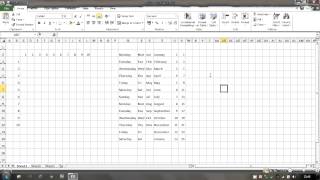 Excel 1 - Relative and Absolute Addressing, Fill Series and Other Wonderful Things