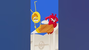 Blue Teaches Red a Colour Lesson 🔴🔵 | Learn to Explore Colours | @colourblocks #shorts