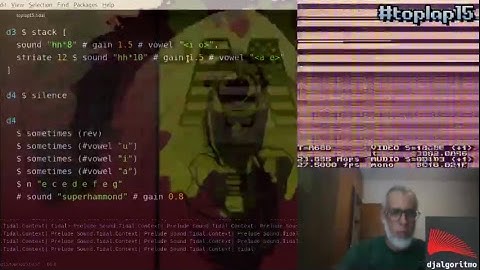 TOPLAP 15th Birthday stream - 84 hours of livecode to celebrate 131400 hours of livecoding community