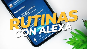 Como crear RUTINAS con ALEXA (2025) | Tutorial en ESPAÑOL