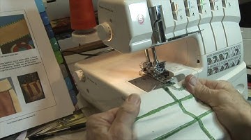 Singer Professional Five Serger video.