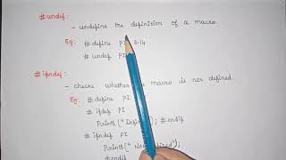 L:44 Preprocessor in C | C  Preprocessing | PPS | Programming in C | Anna university